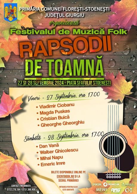 Festivalul de Muzică Folk – Rapsodii de toamnă